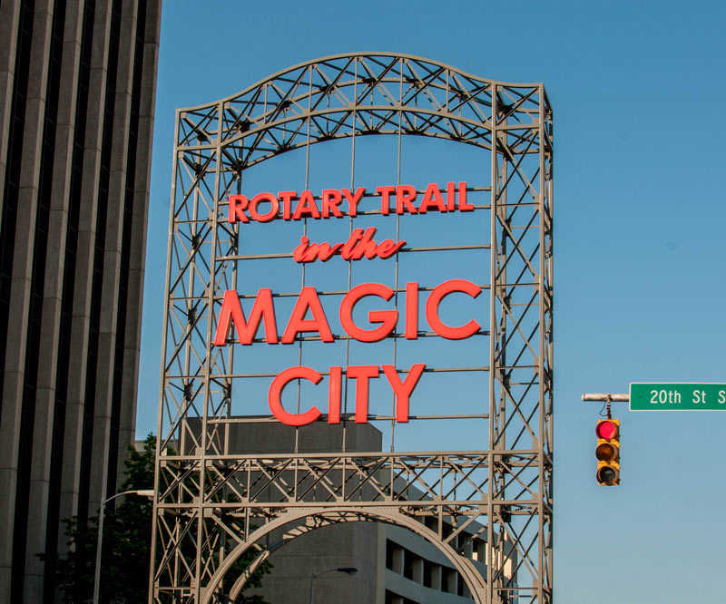 Rotary Trail in the Magic City